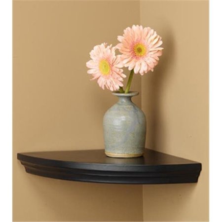 AMORE DESIGNS Amore Designs VIL1212OK Wood Shelving Villages Oak Corner Shelf VIL1212OK